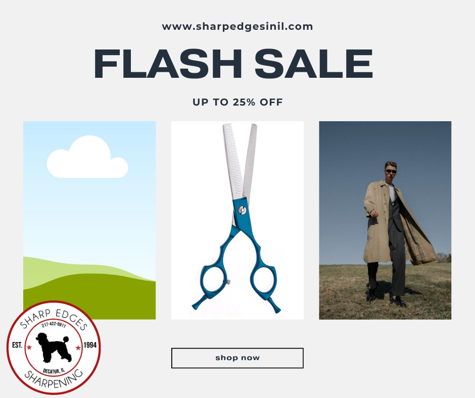 6.5" Purple Curved Asian Fusion Grooming Shear