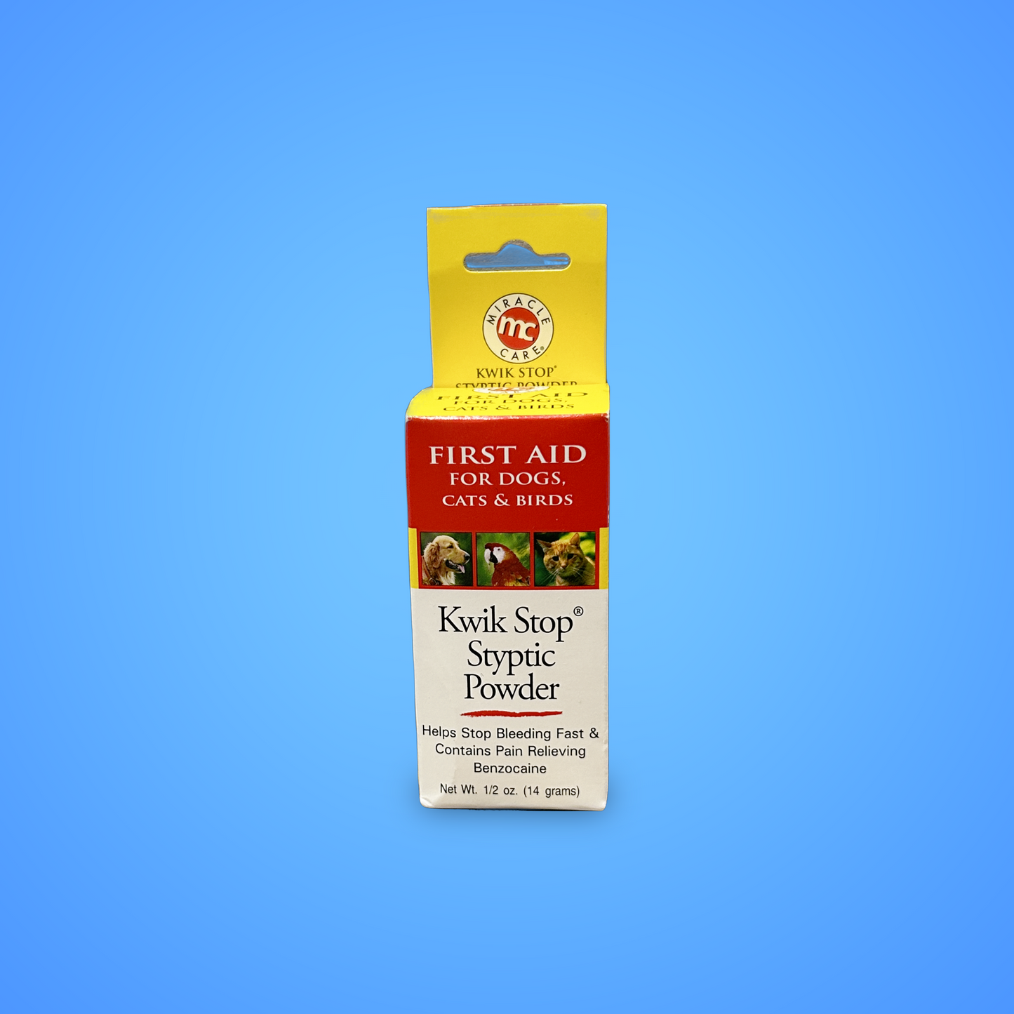 Miracle Care Kwik-Stop Styptic Powder, 0.5 oz
