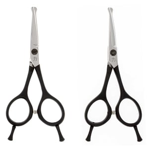 4.5" Ball Tip Straight or Curved Shears with Butterfly Handle