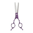 6.5" Purple 46 Tooth Thinner Asian Fusion Grooming Shears